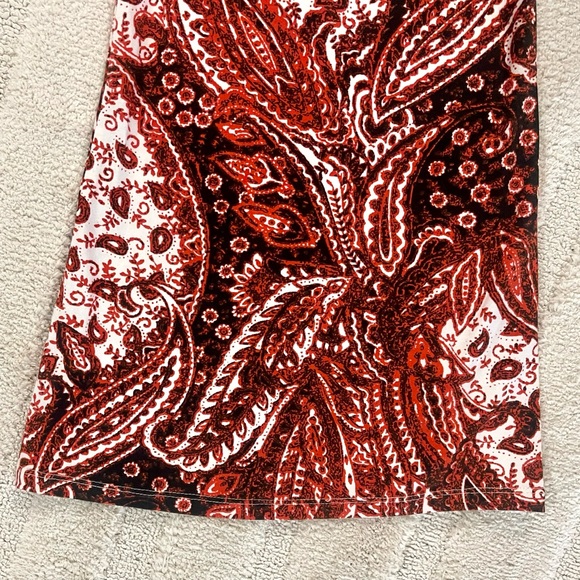 NWOT RVCA Paisley Print Bell Bottom Leggings Sz M Medium - Picture 11 of 11